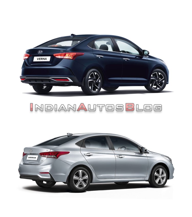 2020 Hyundai Verna vs 2017 Hyundai Verna