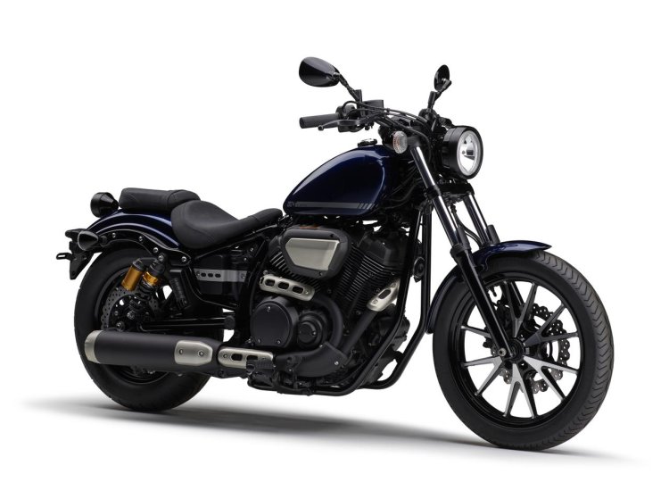 Yamaha Bolt Blue Front Three Quarter