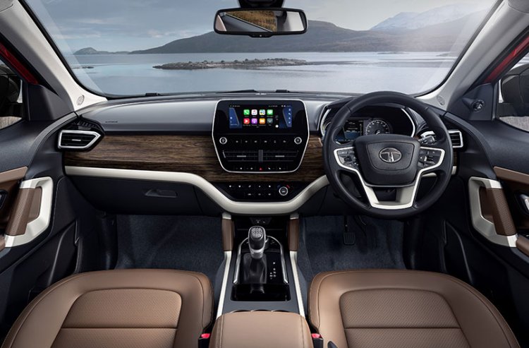 2020 Tata Harrier Review Images Interior Dashboard