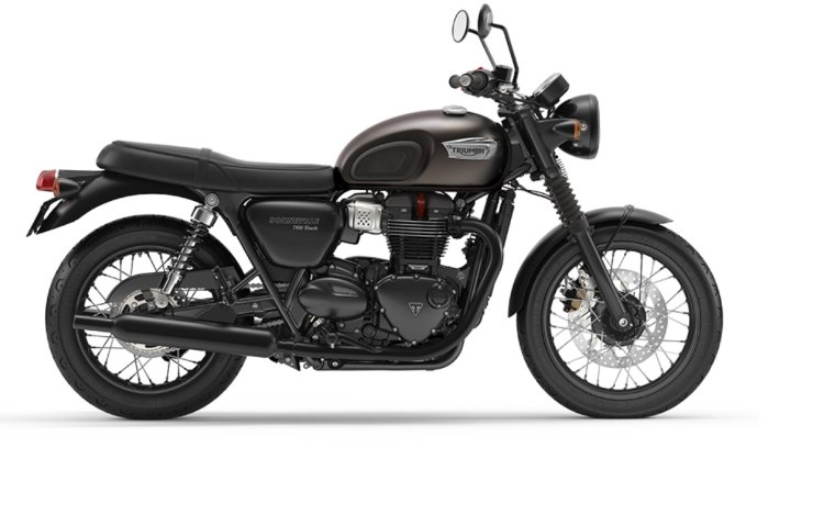 Triumph Bonneville T100 Black Rhs