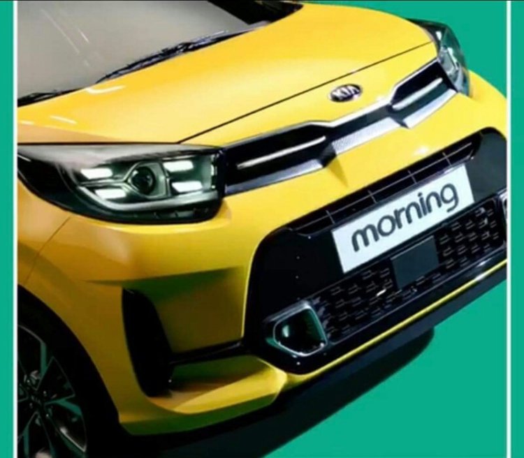New Kia Picanto Facelift Front Leaked Image