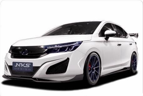 2020 Honda City Modified Bodykit Nks Front Quarter