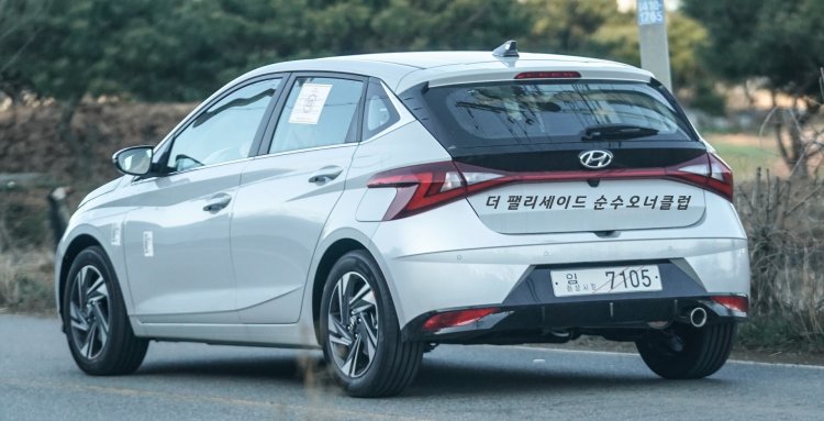 2020 Hyundai I20 Rear Quarters Spied 80ed