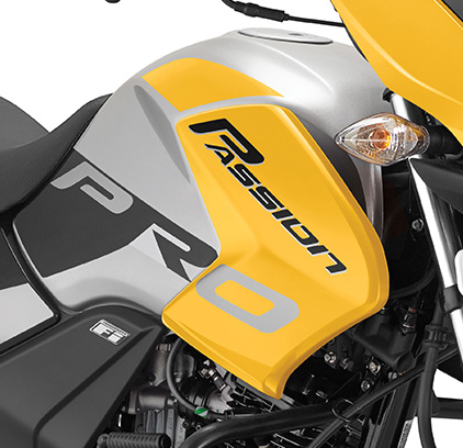 Bs6 Hero Passion Pro Fuel Tank Graphics