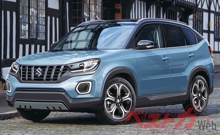 2021 Suzuki Vitara Next Gen Rendering