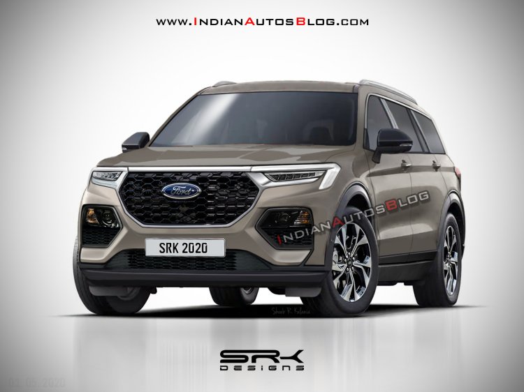 2021 Ford Endeavour Next Gen Rendering
