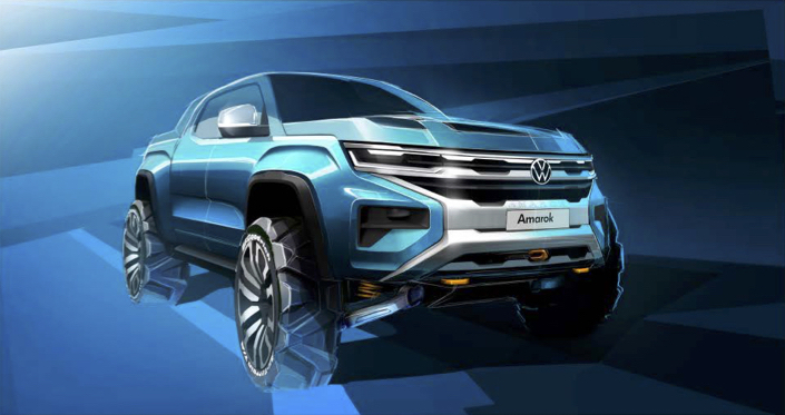 2022 Vw Amarok Teaser