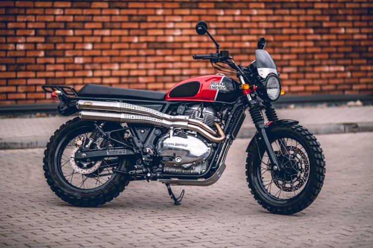 Royal Enfield Interceptor 650 Scrambler Lhs