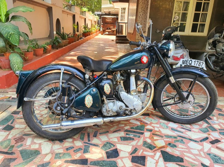 Restored Bsa B31 Plunger 1952 Rhs