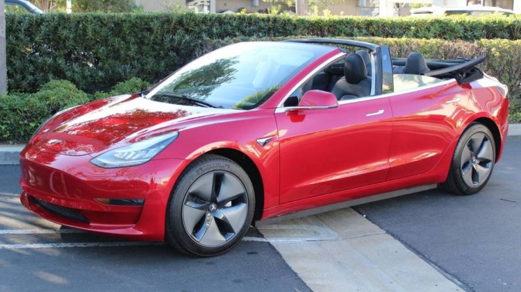 Tesla Model 3 Convertible