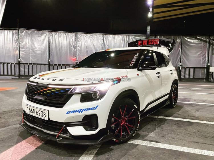 Custom Kia Seltos Modified Front Quarters