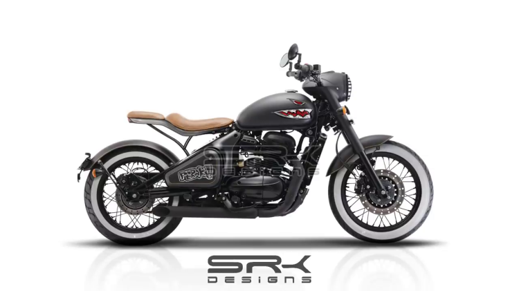 Jawa Perak With Pillion Seat Render