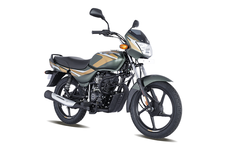 Humble Bajaj CT 100 modified into a scrambler, looks wilder