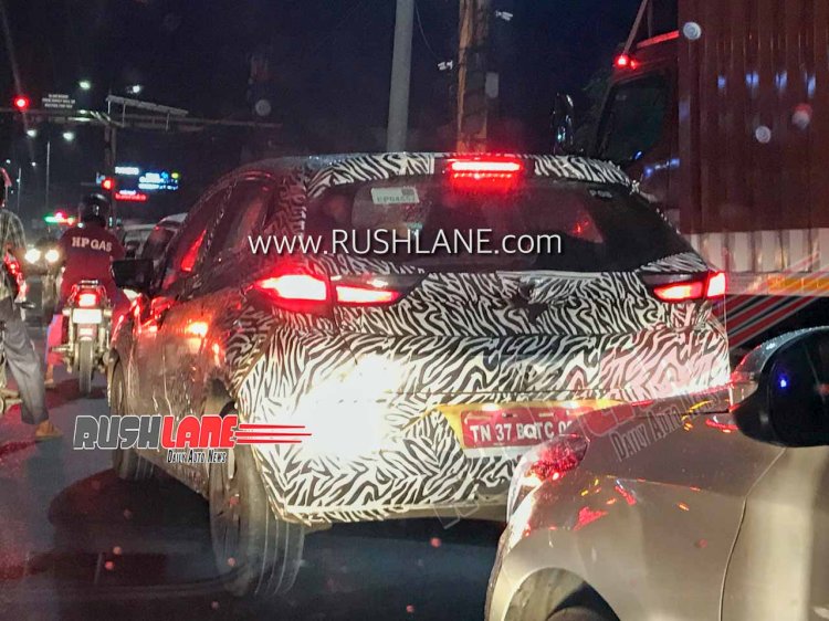 Tata Altroz Turbo Petrol Variant Spy Shot