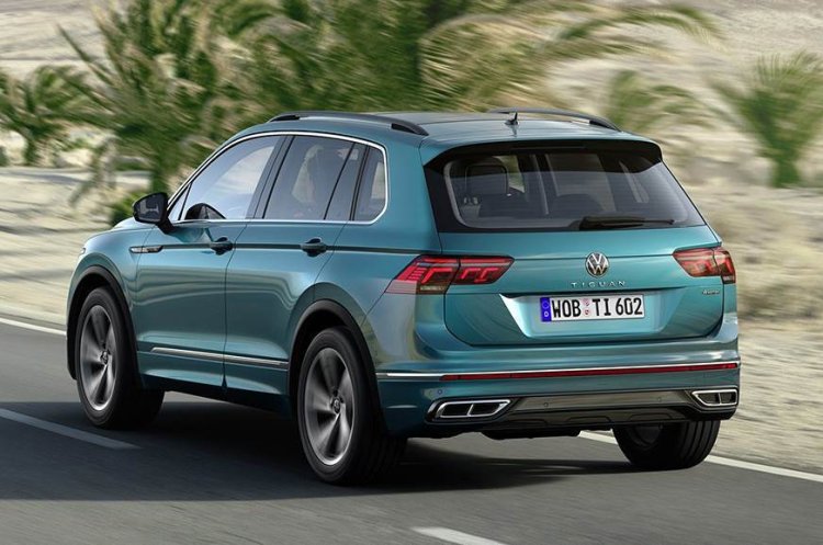 2021 Volkswagen Tiguan Facelift Action