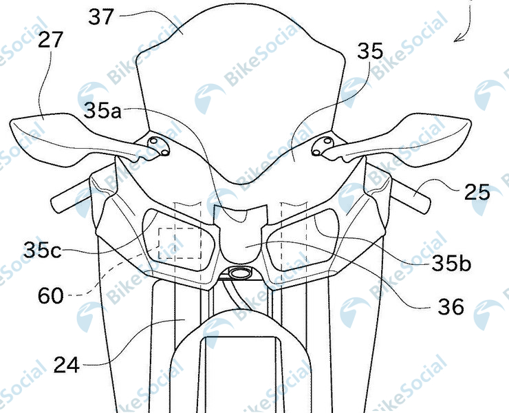 Kawasaki Ninja H2 Sx Radar Patent
