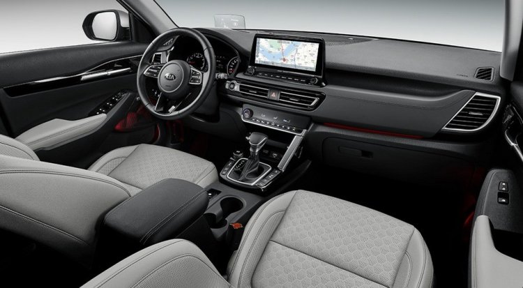 Kia Seltos Gravity Interior Grey Theme