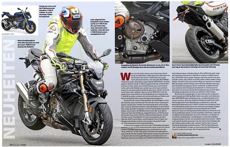 2021 Bmw S 1000 R Spy Image