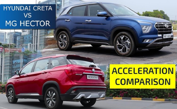 2020 Hyundai Creta Vs Mg Hectror 0 100 Comparison