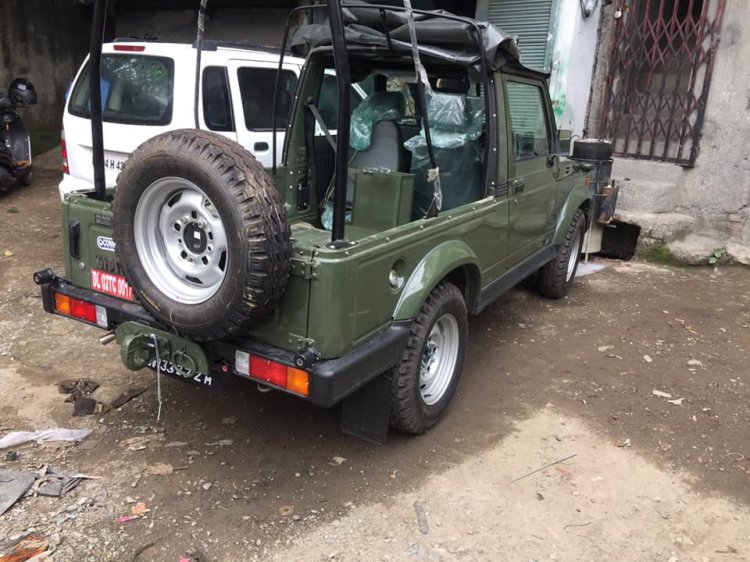 2020 Maruti Gypsy Indian Army Deliveries Exterior