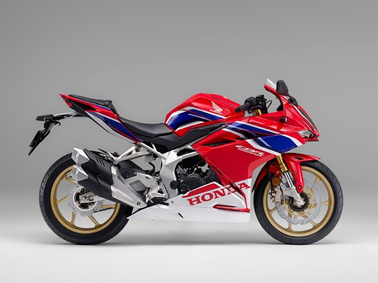 2021 Honda Cbr250rr Red With Stripes
