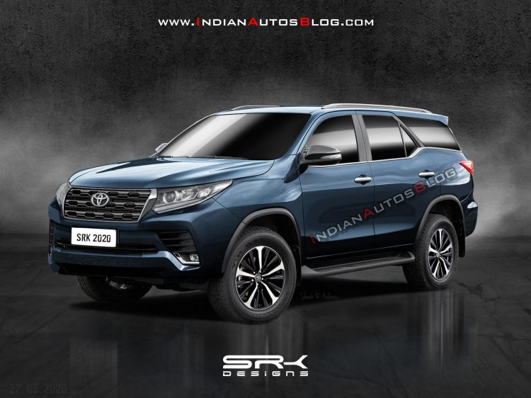 New Toyota Fortuner 2020 Rendering 3bf6
