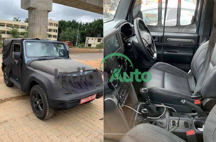 2020 Mahindra Thar Exterior Interior Dashboard Tou