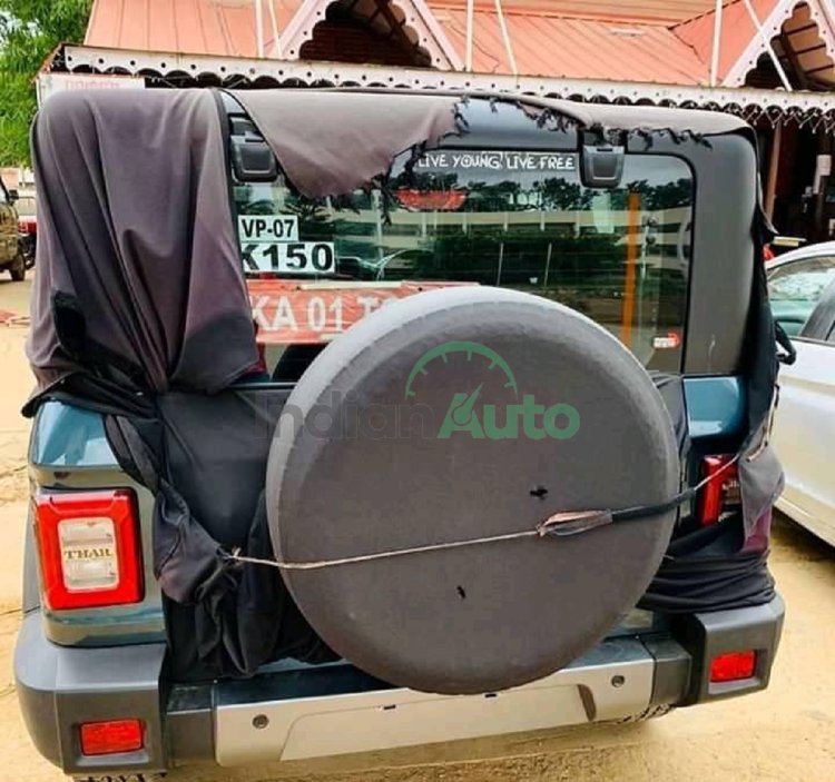 2020 Mahindra Thar Exterior Rear