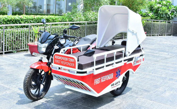 Hero Xtreme 200r First Responder Vehicle Static