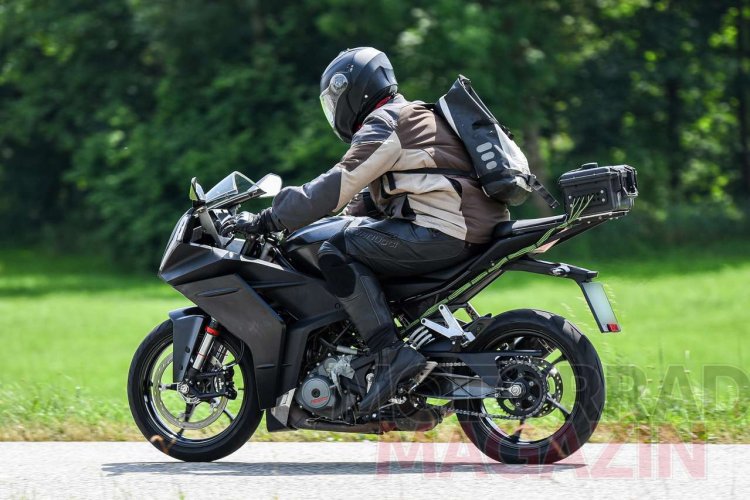 2021 Ktm Rc 390 Spy Shot Right Side