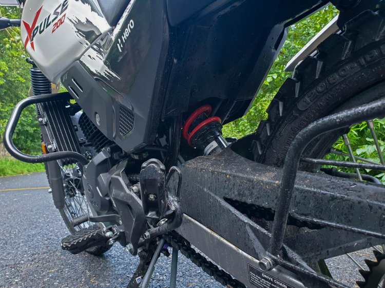 Hero Xpulse 200 Road Test Review Monoshock