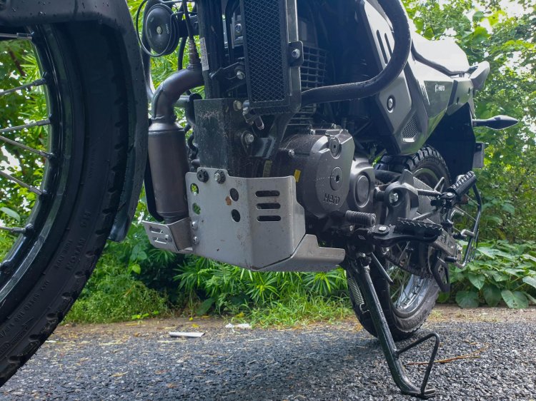 Hero Xpulse 200 Road Test Review Mud Guard