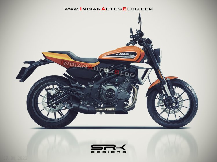 Harley Davidson Hd350 Rendering