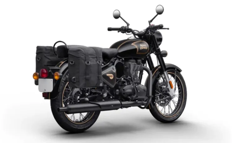 Royal Enfield Classic 500 Tribute Black Rear Rt