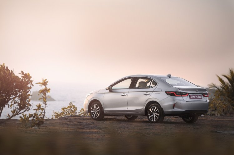 2020 Honda City Rear 3 Quarters