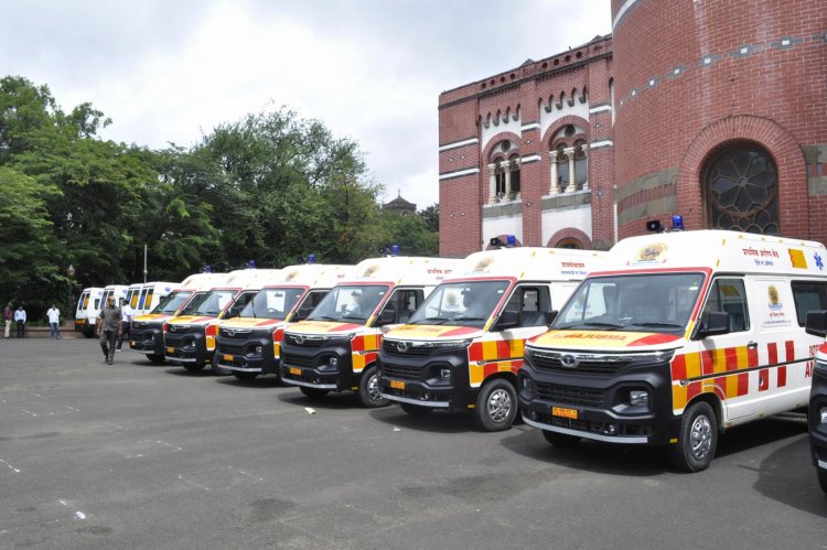 Tata Winger Ambulance Zila Parishad Pune