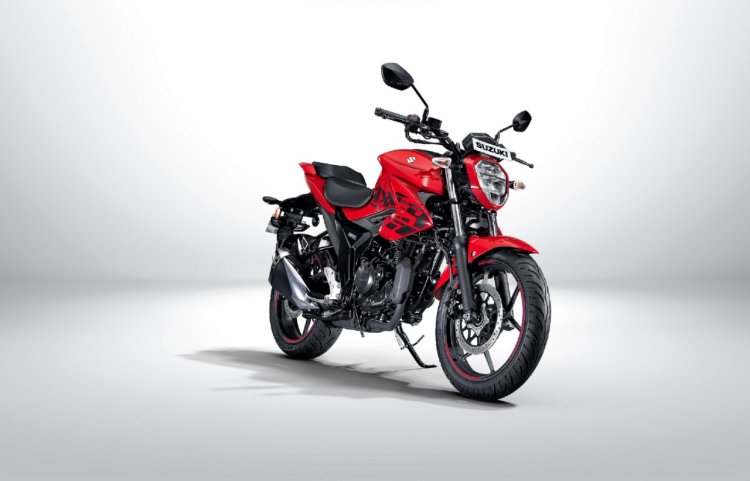 Suzuki Gixxer Pearl Mira Red