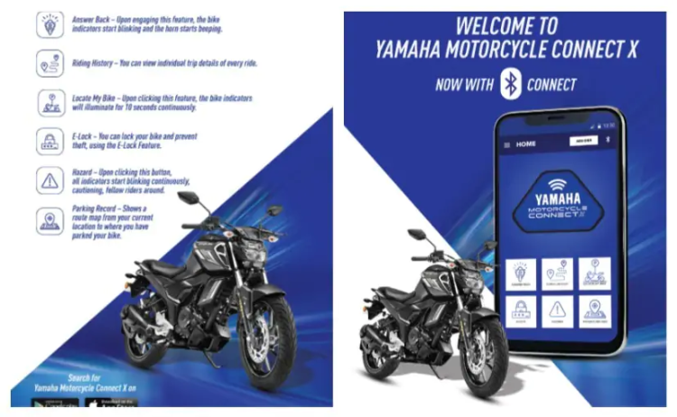 yamaha fzs bluetooth device price