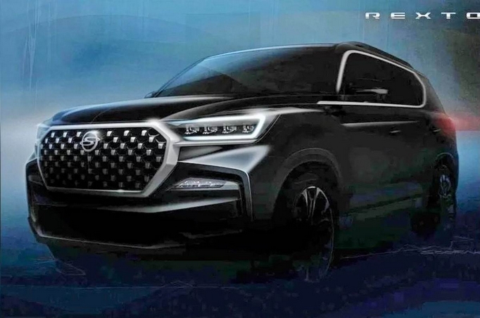 2021 Ssanyong Rexton Teaser Image Front