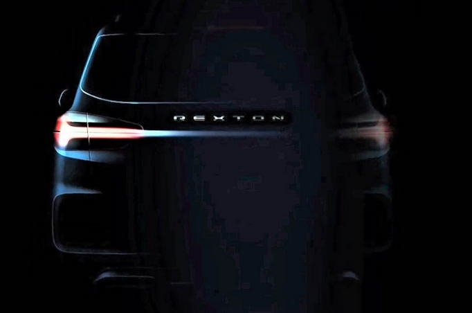 2021 Ssanyong Rexton Teaser Image Rear