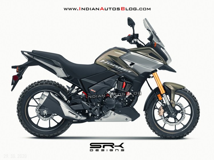 Honda Hornet 2 0 Adventure Render