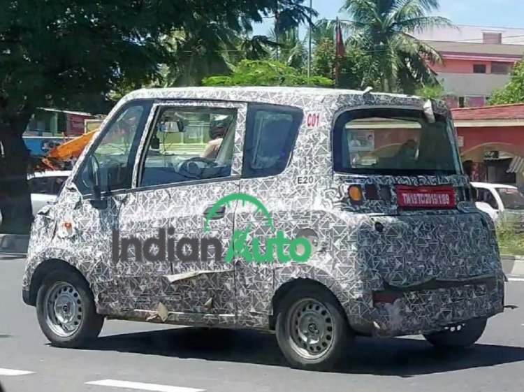 Mahindra Atom Spy Shot Rear Left