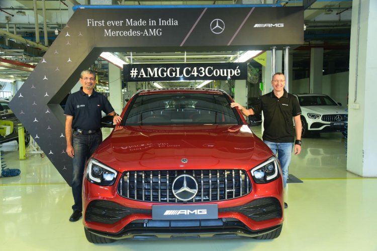 Mercedes Benz Amg Glc 43 4matic Coupe Front View