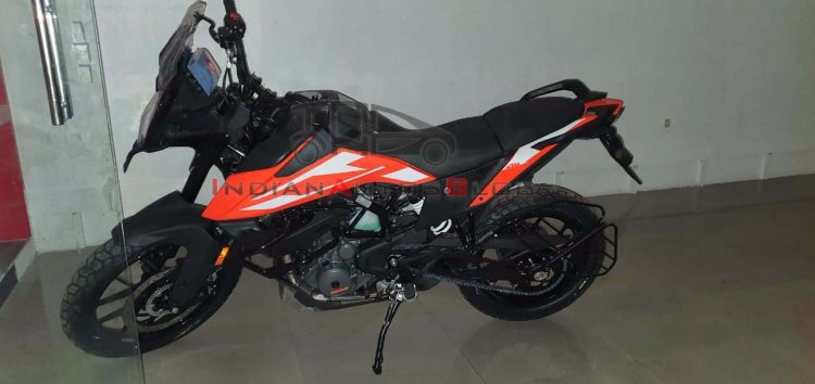 Ktm 250 Adventure Left Side Spy Shot