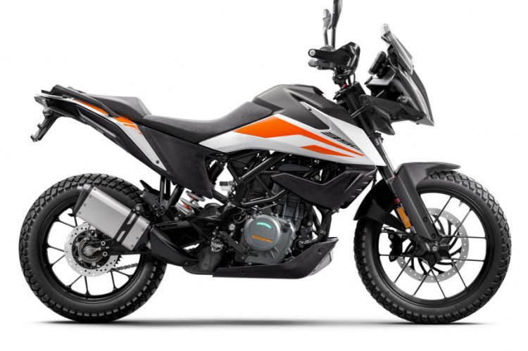 Ktm 390 Adventure Right Side
