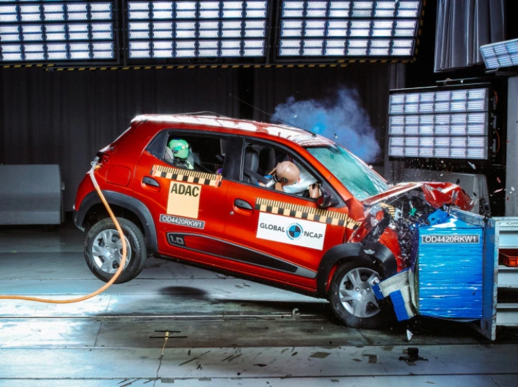 Renault Kwid safety rating Global Ncap 