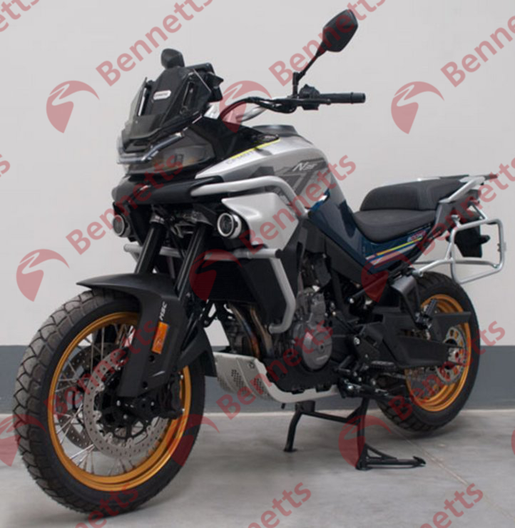 2021 Cfmoto 800mt Spy Shot Front Left