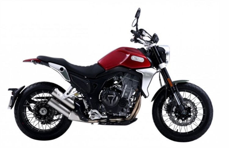 This bike looks like an offspring of Honda CB300R ...