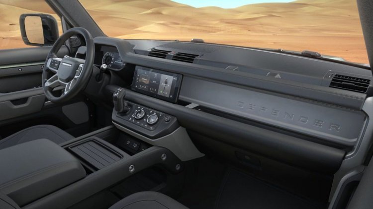 Land Rover Defender interior