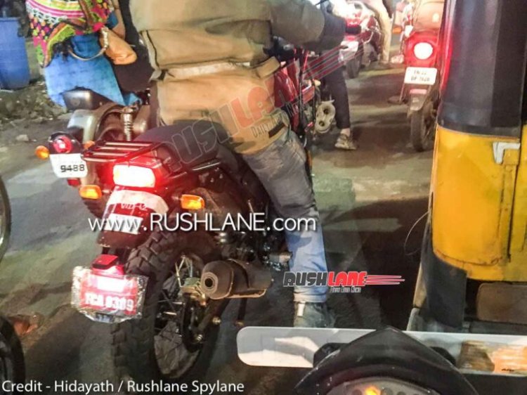 2021 Royal Enfield Himalayan Spied